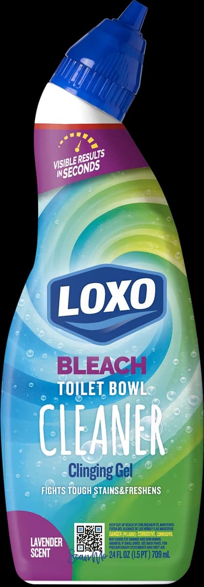 Toilet Bowl Clinging Bleach Gel — Lavender front product view