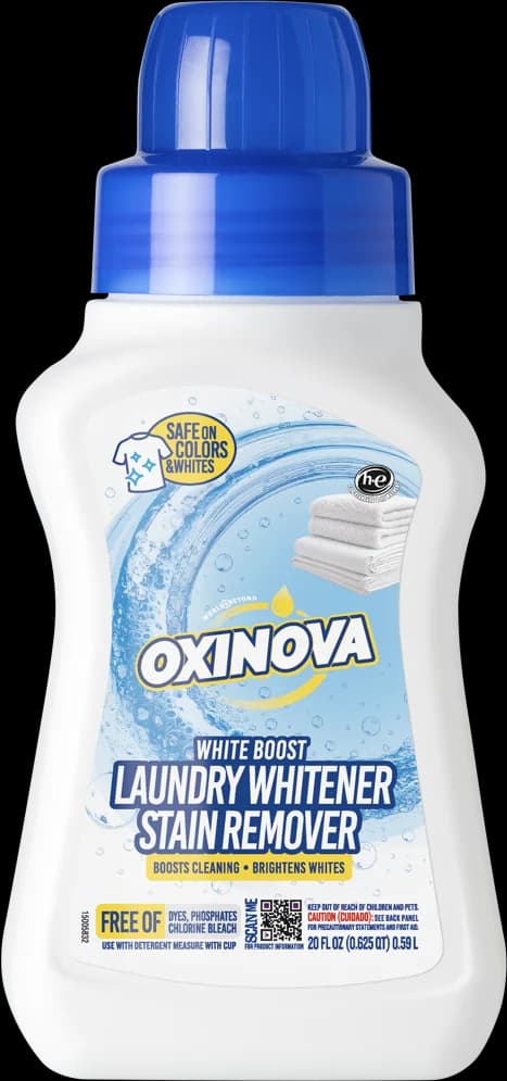 White Boost Laundry Whitener & Stain Remover front product view