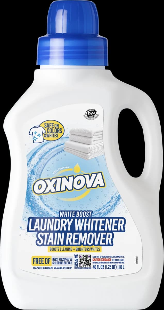 White Boost Laundry Whitener & Stain Remover front product view