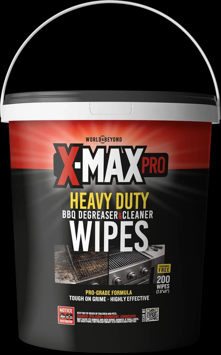 BBQ Degreaser & Cleaner Wipes front product view