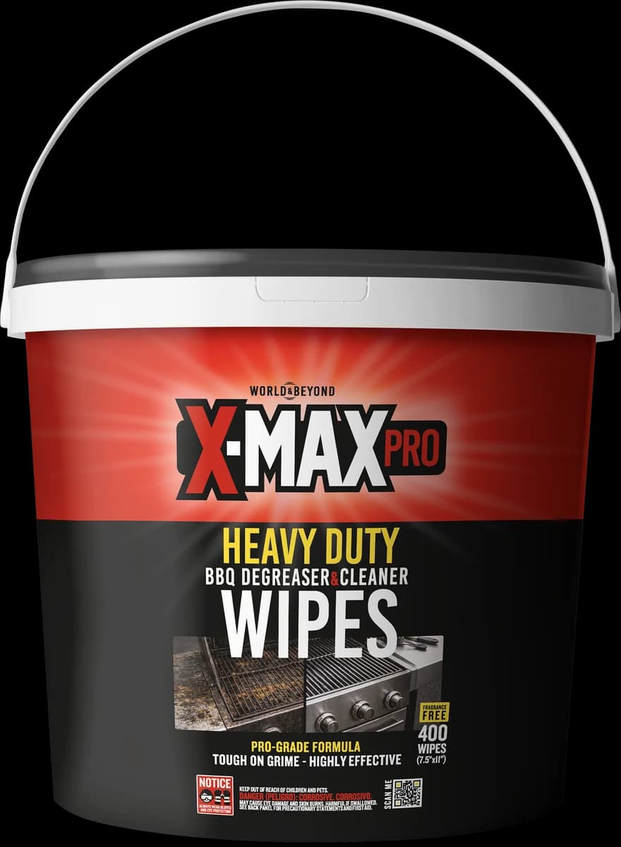 BBQ Degreaser & Cleaner Wipes front product view