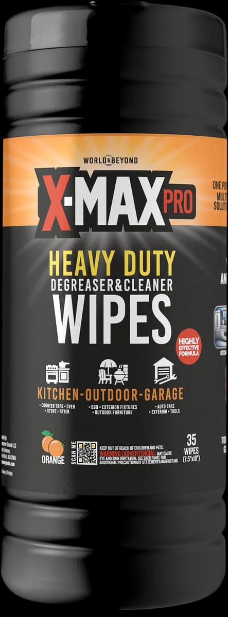 Degreaser & Cleaner Wipes front product view