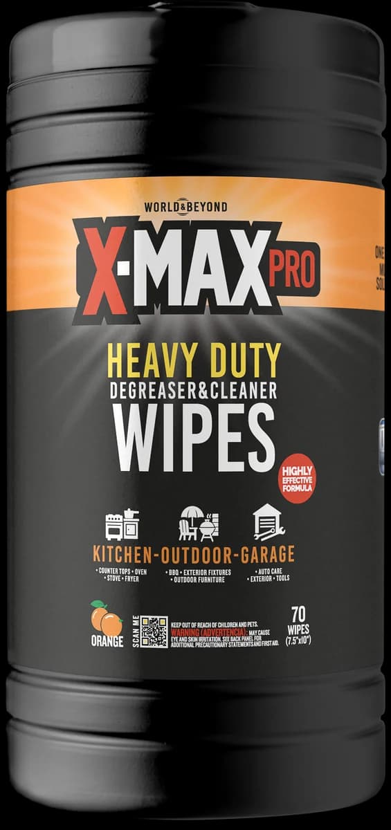 Degreaser & Cleaner Wipes front product view