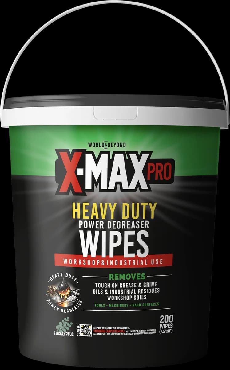 Power Degreaser Wipes front product view