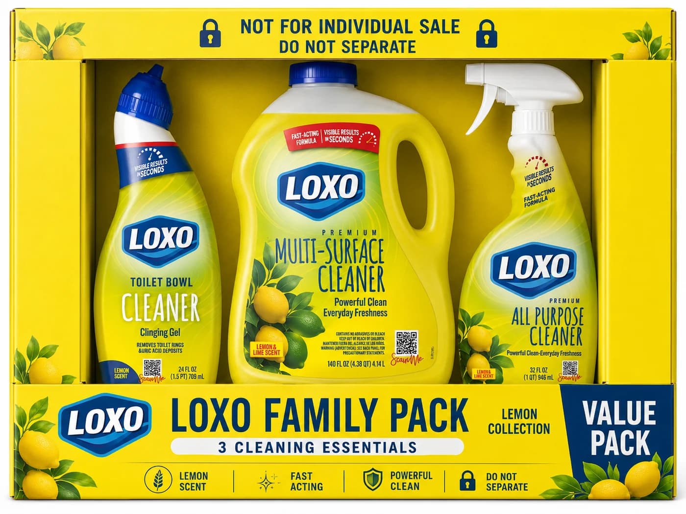 Example mixed-product family bundle pack
